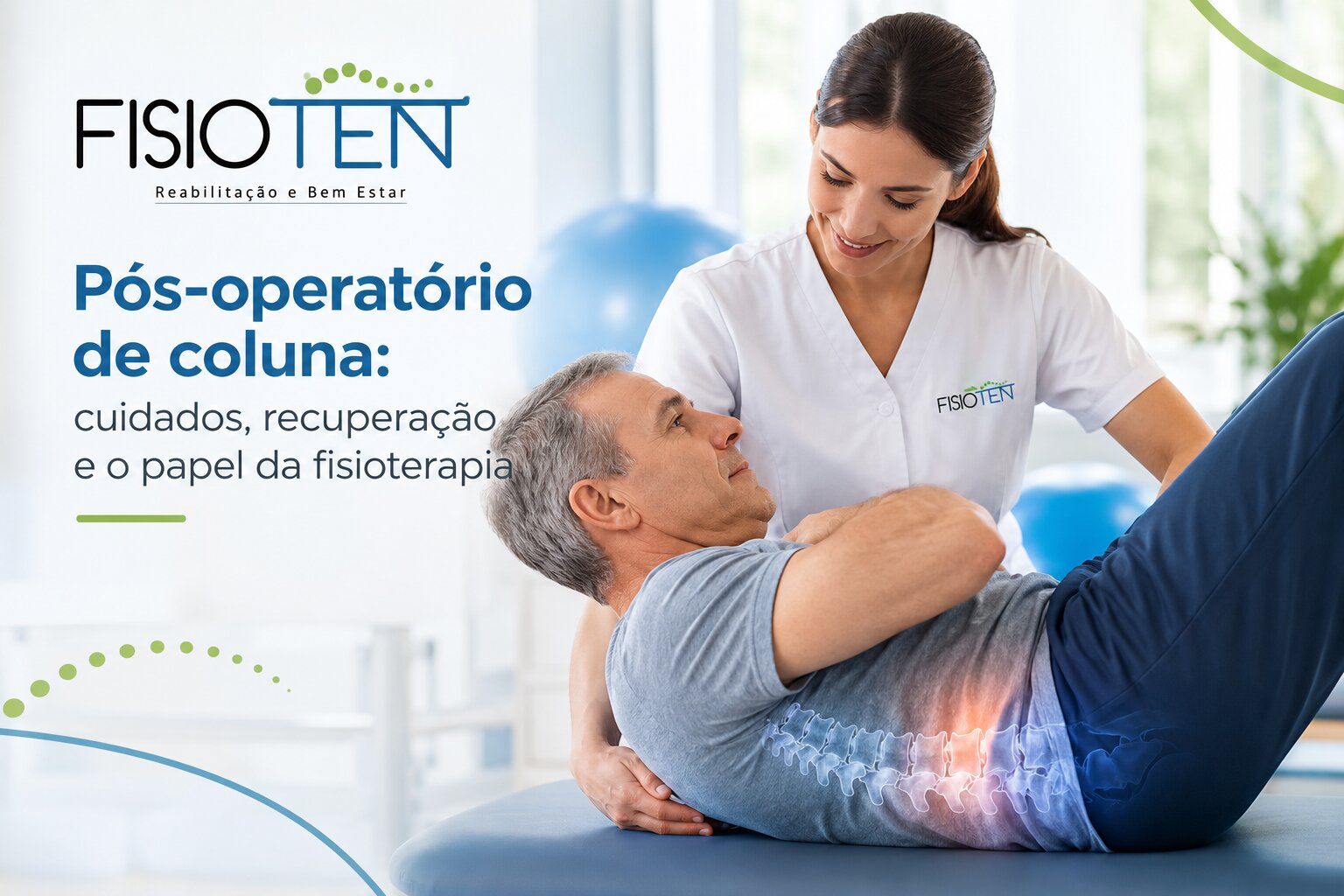 Imagem do artigo Pós-operatório de coluna